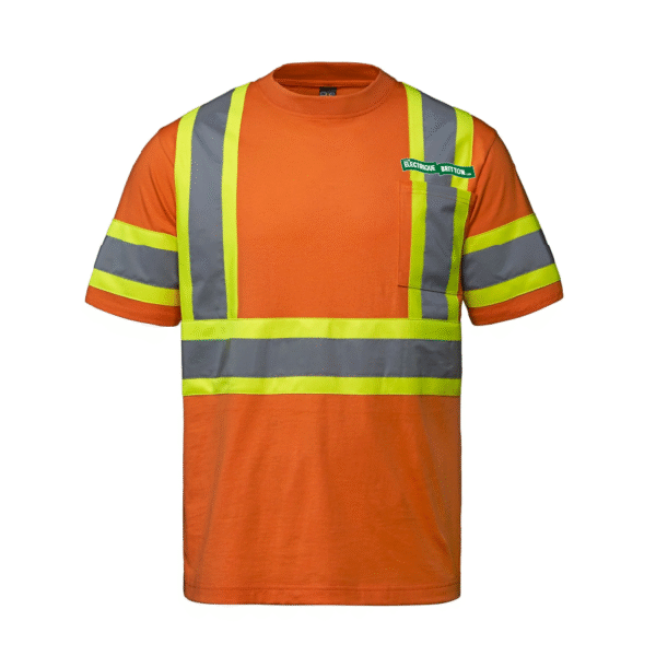 T-shirt manches courtes haute visibilité